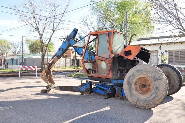 Se reparan diferentes tramos de la Red de Cloacas