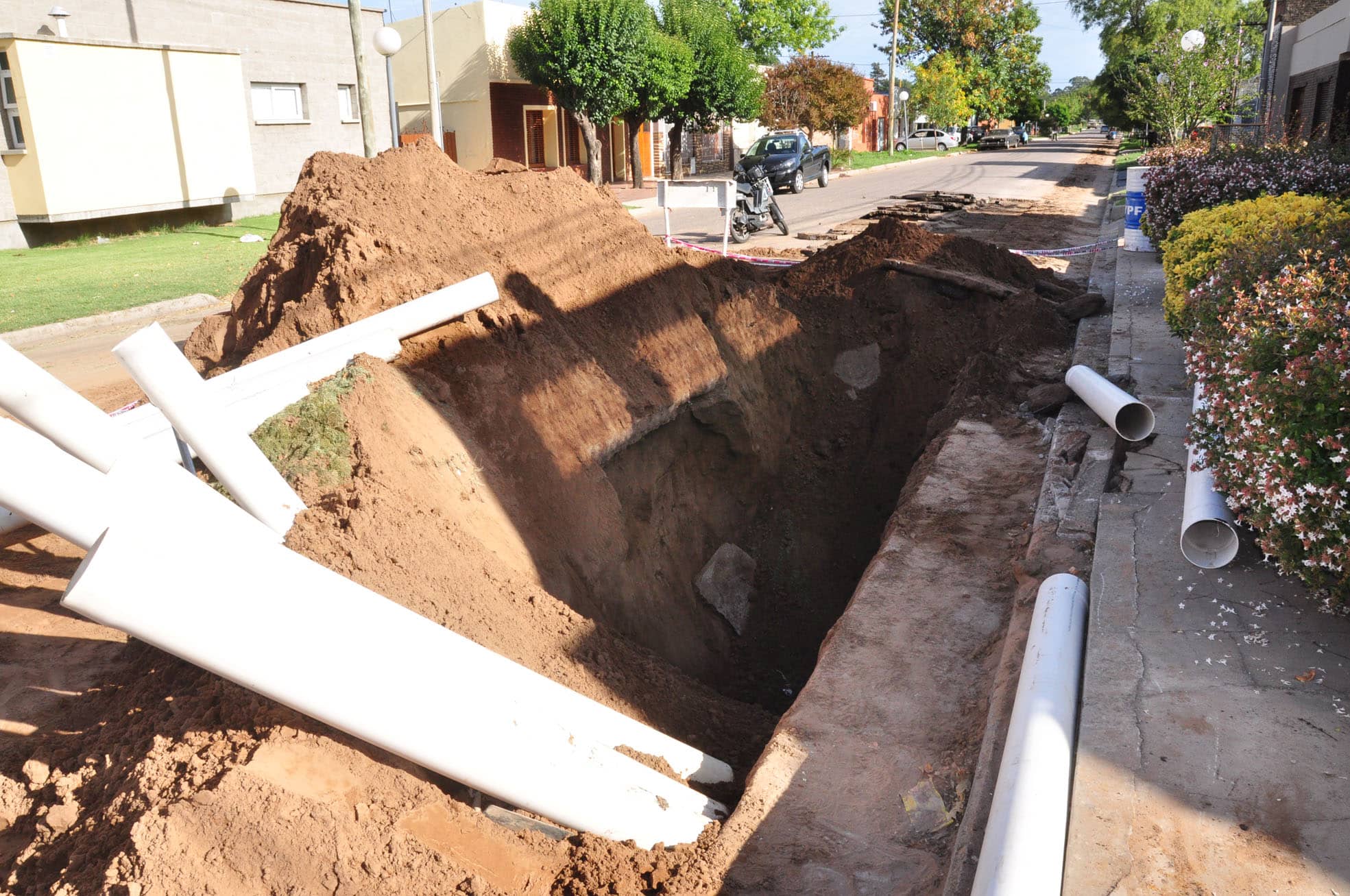 Relevamiento de servicios de agua y cloacas