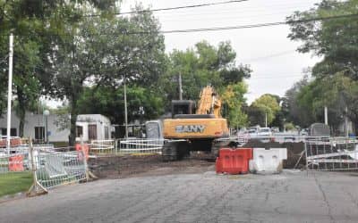 SERVICIOS SANITARIOS REALIZA UNA ESTACIÓN DE BOMBEO NUEVA Y RECAMBIARA CAÑERIAS EN PASO Y CHAUMEIL