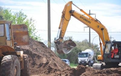 Importantes trabajos en la red de cloacas y alumbrado público en el último año