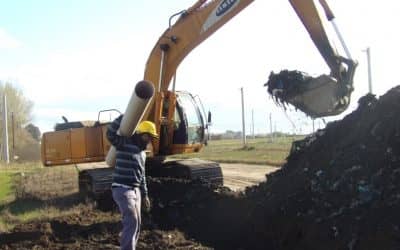 Ampliación Urbana: la comuna terminó la obra de cloacas e inició la de agua