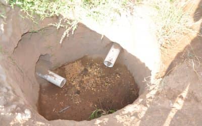 Se reparó un cruce de la red cloacal