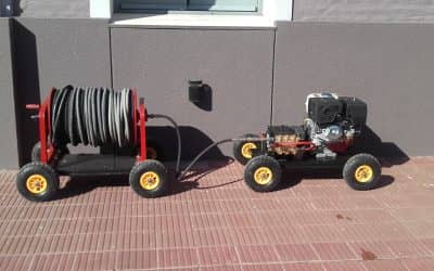 Berutti: equipamiento para mantenimiento de red cloacal