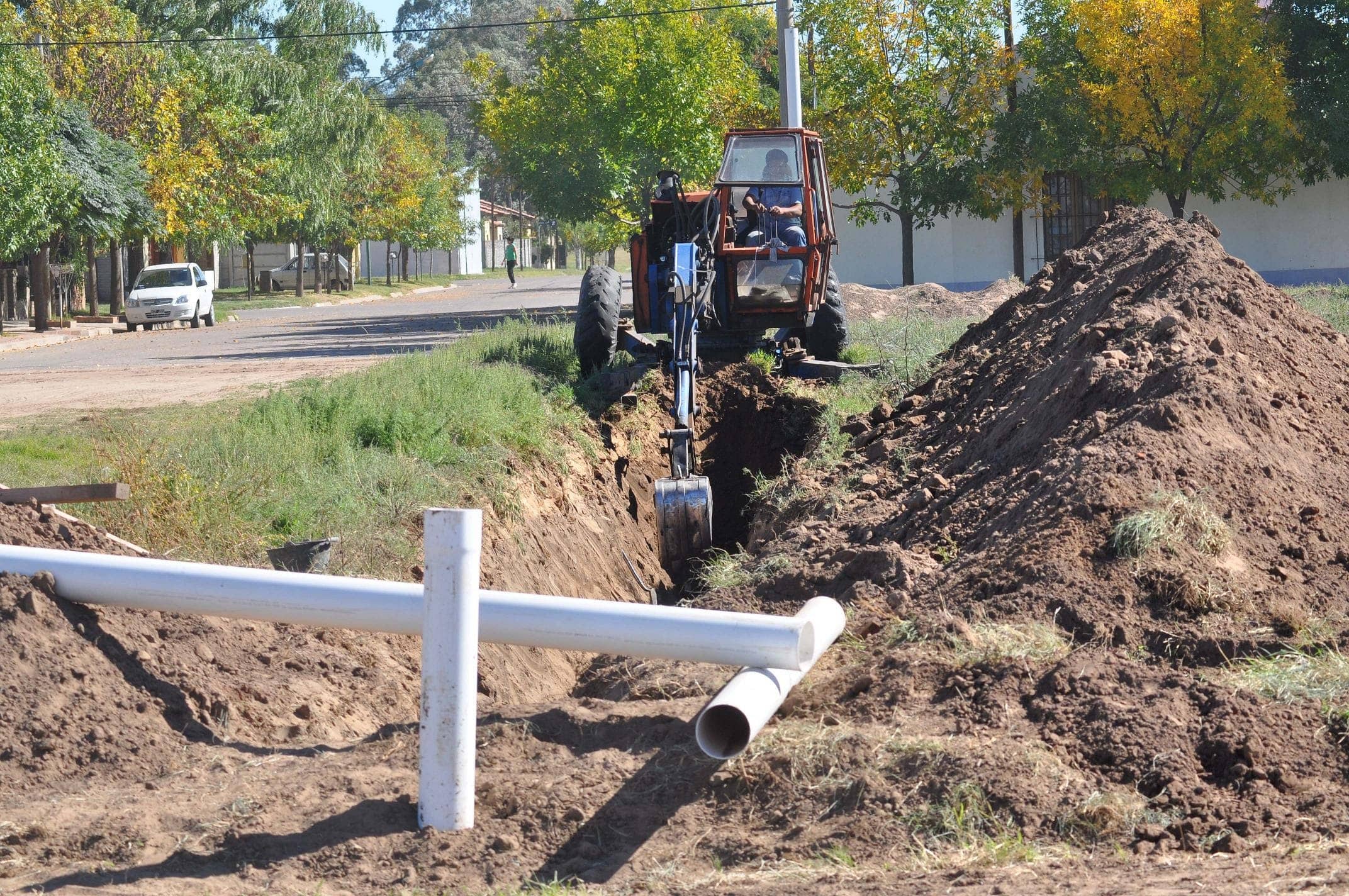 Se realizan diferentes obras en Servicios Públicos