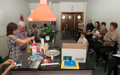 Se realizó un taller de cocina para celíacos en la Escuela Municipal