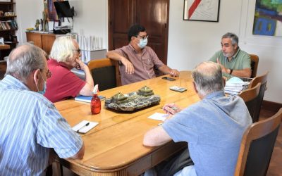 EL INTENDENTE RECIBIÓ AL COLECTIVO TRENQUE LAUQUEN  X+ PARTICIPACIÓN Y AVANZARON SOBRE LA CONTINUIDAD DEL PRESUPUESTO PARTICIPATIVO Y LA AGENDA 2030