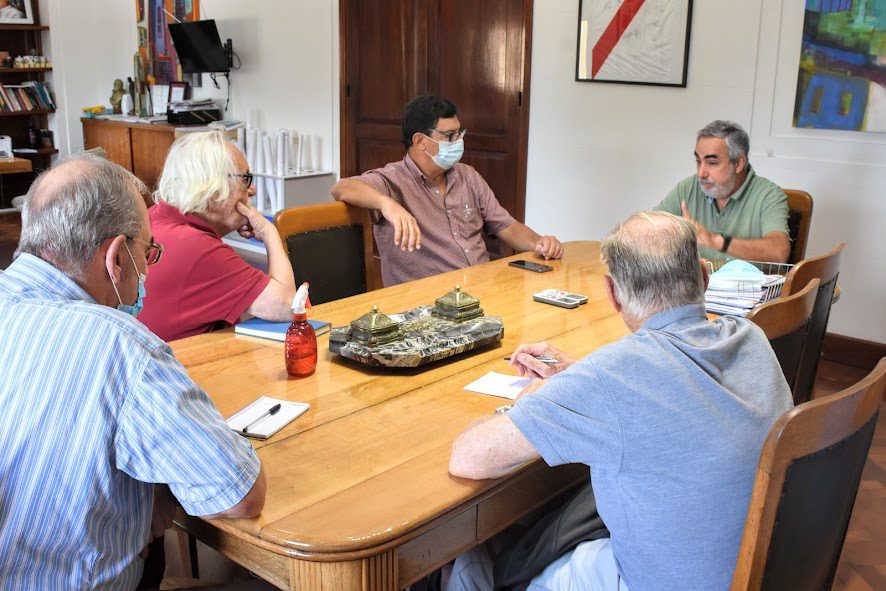 EL INTENDENTE RECIBIÓ AL COLECTIVO TRENQUE LAUQUEN X+ PARTICIPACIÓN Y AVANZARON SOBRE LA CONTINUIDAD DEL PRESUPUESTO PARTICIPATIVO Y LA AGENDA 2030
