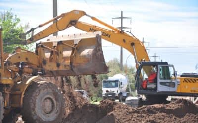 El Municipio avanza con la construcción del Colector Cloacal Sur