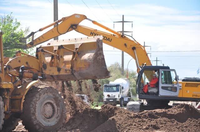 El Municipio avanza con la construcción del Colector Cloacal Sur