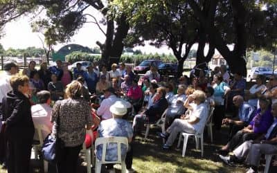 Fogón de cierre de la Colonia de Adultos Mayores