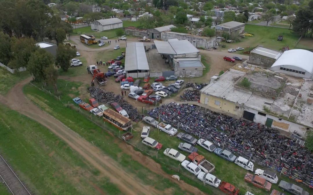 La Municipalidad inició el proceso de compactación de 1200 motos y 120 autos secuestrados