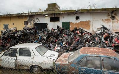 El Municipio compactará los vehículos secuestrados en los últimos 8 años