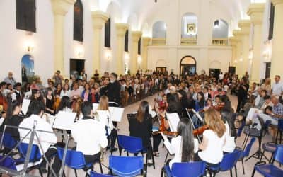 Concierto de fin de año de la Escuela Municipal en la Parroquia