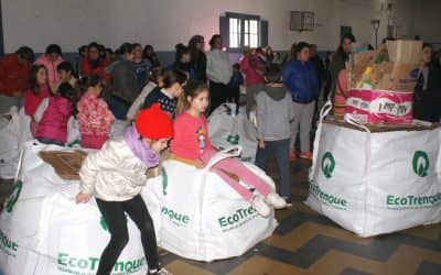 A través de un concurso se recolectó una tonelada de residuos reciclables