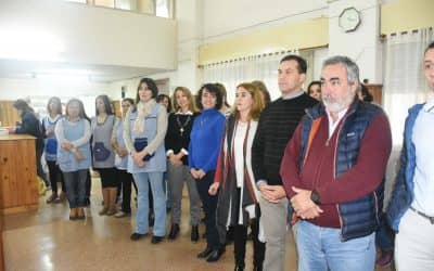 FERNÁNDEZ DESTACÓ EL TRABAJO EN EQUIPO Y ARTICULADO EN LA ENTREGA DE LOS PLANES DE EVACUACIÓN A JARDINES