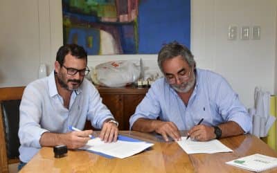 TRAS FIRMAR UN CONVENIO CON LA DYPAC Y LA EMPRESA LEYMER, EL MUNICIPIO REPARARA LAS VEREDAS CÉNTRICAS
