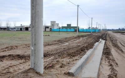 Obras de cordón cuneta, demarcación horizontal y limpieza de canales pluviales