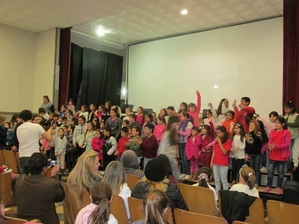 Se realizó el Encuentro de Coros en el Cine “La Luisa”