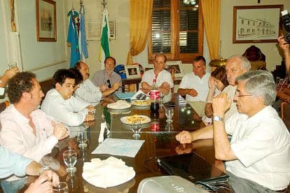 Feito participó en la reunión del Comité de Cuenca