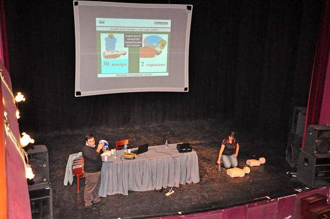 Curso de RCP y primeros auxilios
