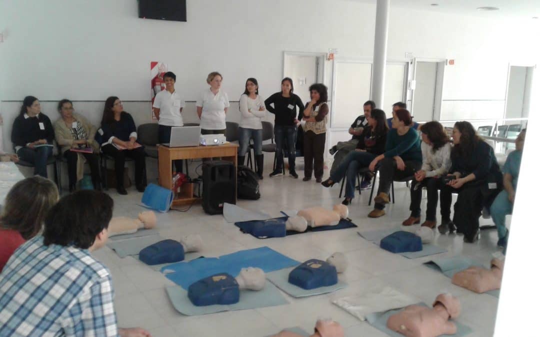 Se realizó un curso de RCP para pacientes pediátricos