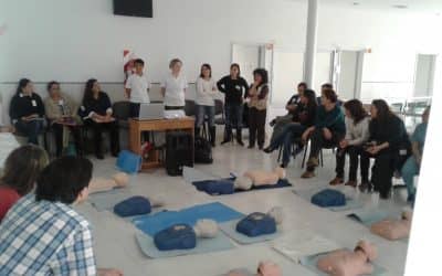 Se realizó un curso de RCP para pacientes pediátricos