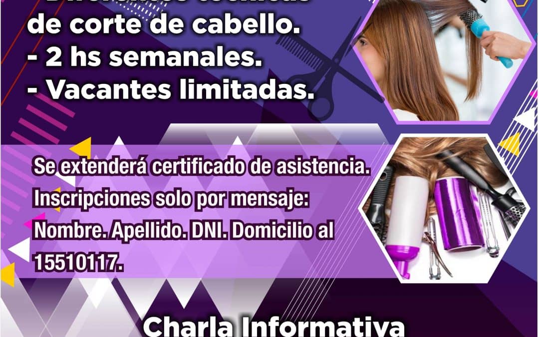 REUNIÓN INFORMATIVA SOBRE TALLER DE INTRODUCCIÓN A LA PELUQUERÍA