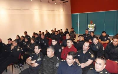 CUARENTA POLICÍAS REALIZAN HOY (MARTES) LA PRIMERA DE LAS DOS JORNADAS DE CAPACITACIÓN EN RCP Y PRIMEROS AUXILIOS