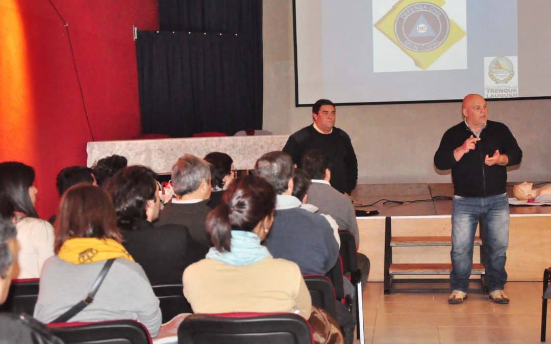 Capacitación en RCP, primeros auxilios y evacuación