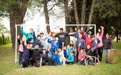 Se realizó un encuentro de Deporte Barrial por el aniversario de la ciudad