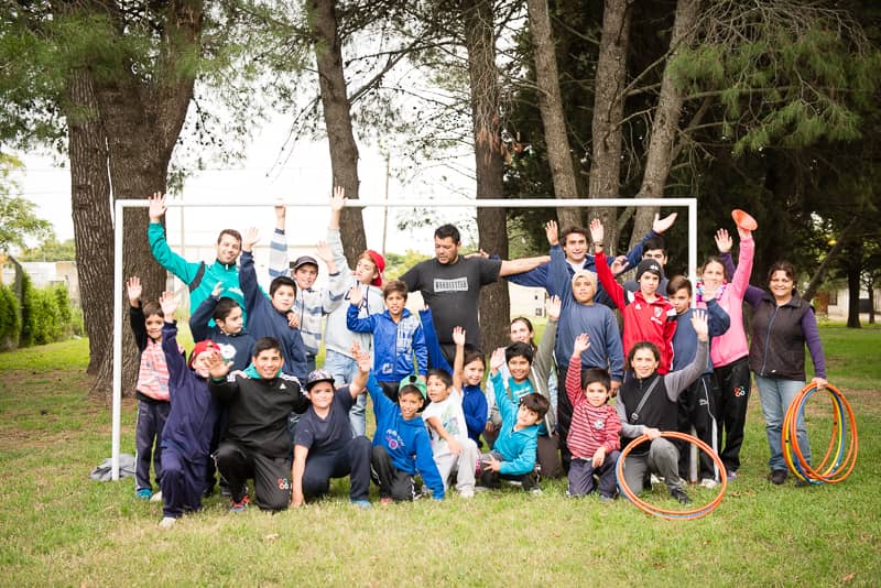 Se realizó un encuentro de Deporte Barrial por el aniversario de la ciudad