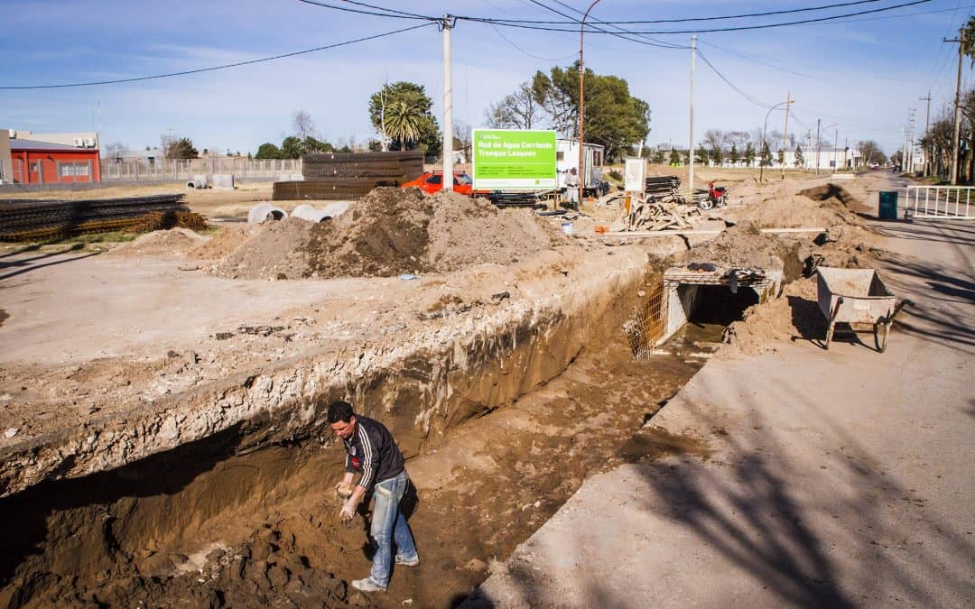 Inició la segunda etapa del canal entubado de la calle Maldonado