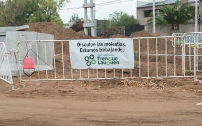 Se repara un desagüe pluvial en Pereyra Rozas y Carmen Granada