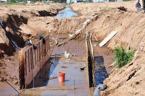 Mejoran desagües pluviales