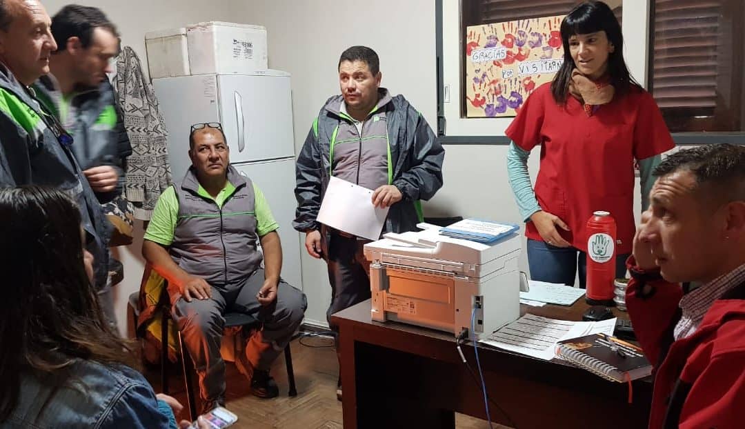 CONTINÚA EL CONTROL DE ROEDORES  EN LA CIUDAD Y SE PROYECTÓ TRABAJAR EN LAS ESCUELAS EN EL RECESO INVERNAL