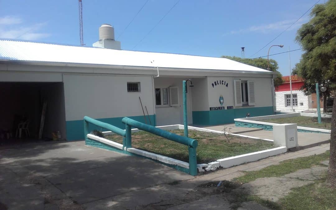 Se inauguran hoy las refacciones del destacamento policial de Beruti