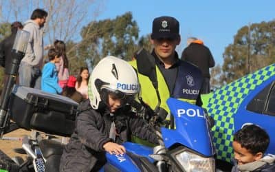 TREINTA DE AGOSTO FESTEJÓ EL DÍA DEL NIÑO EN EL PARQUE MUNICIPAL CON JUEGOS, PASEOS Y LA ACTUACIÓN DE TRICLETAS