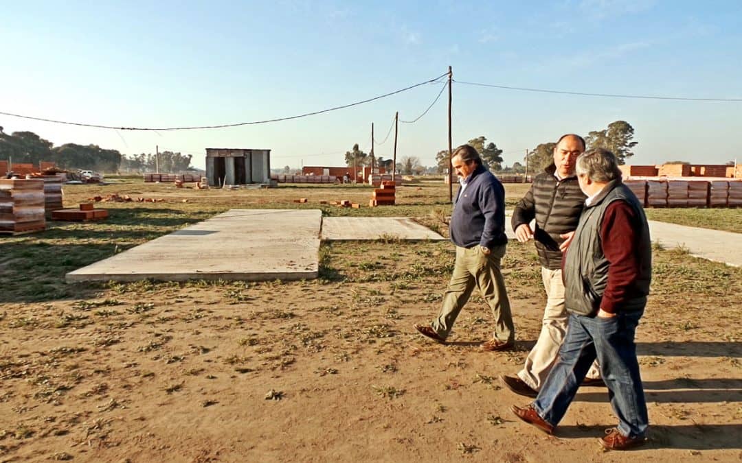 El diputado Oscar Sánchez visitó la Ampliación Urbana y obras municipales