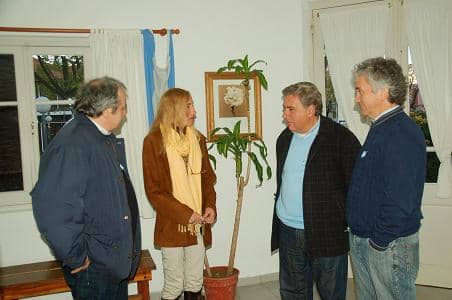 Feito recibió funcionarios vinculados a atención de discapacidad