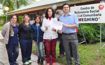 Los CAPS recibieron una donación de un supermercado