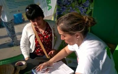 Donación de órganos: Cucaiba y el Municipio realizaron una campaña ayer en el Parque