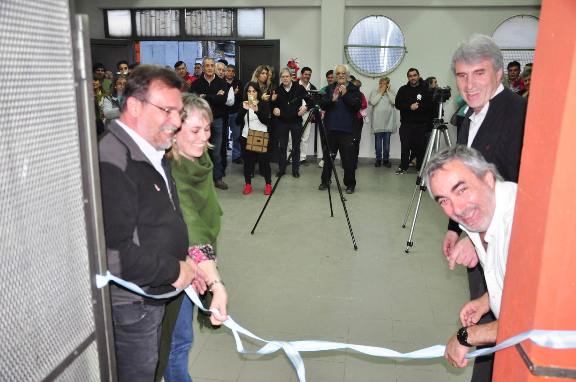 El Municipio inauguró hoy los dormis en el Polideportivo