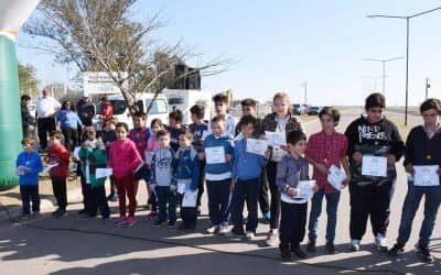 Se realizó el primer Duatlón infantil en la Ampliación Urbana