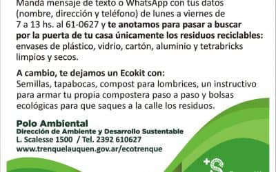 ECOCANJE: SE TOMAN PEDIDOS POR WHATSAPP Y MENSAJE DE TEXTO Y LUEGO SE HACEN LAS ENTREGAS CASA POR CASA