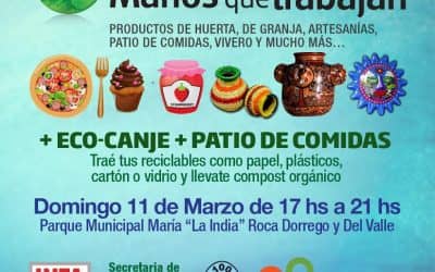 Este domingo (11) se realizará una nueva EcoFeria en 30 de Agosto