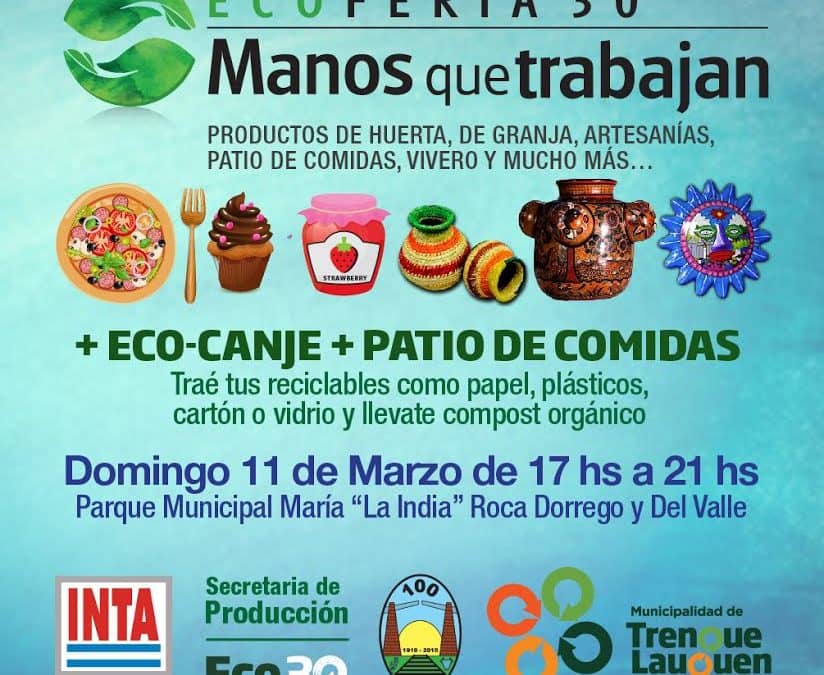 Este domingo (11) se realizará una nueva EcoFeria en 30 de Agosto