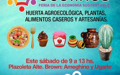 EcoFines: mañana (sábado) se realizará una nueva feria en la plazoleta Brown