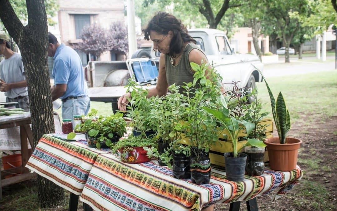 MAÑANA (SÁBADO)ES EL TURNO DE LA FERIA ECOFINES: DESDE LAS 9 Y HASTA LAS 13, EN LA PLAZOLETA ALMIRANTE BROWN