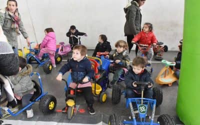 MÁS DE 400 CHICOS DEL JARDÍN CORAZÓN PASARON AYER (JUEVES) POR LA PISTA VIAL Y HOY (VIERNES) SEGUÍAN LAS ACTIVIDADES
