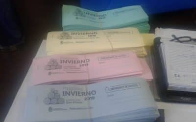 YA ESTÁ DEFINIDO EL CRONOGRAMA EN QUE SE ENTREGARÁN LAS GARRAFAS EN LOS CAPS Y LA LEÑA EN CORRALONES